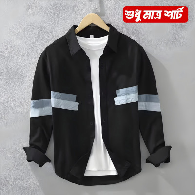 Men's Premium Quality Printed  Long Sleeve Shirt Courtesy by Clothifybd.com
