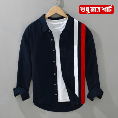 Men's Premium Quality Printed  Long Sleeve Shirt Courtesy by Clothifybd.com