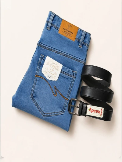 Kingfisher Jeans Light Blue (Belt Gift)