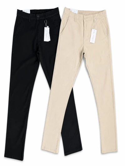 Chino 2 Pcs Combo Black & Stone